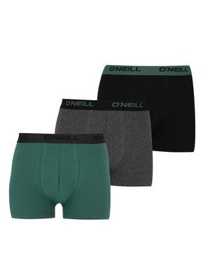 O'Neill O'Neill Heren Boxershorts 3-pack - groen zwart