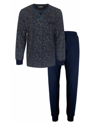 M.E.Q. MEQ Heren Pyjama - katoen 2301A
