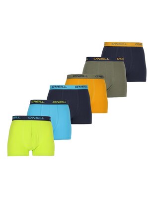O'Neill O'Neill Heren Boxershorts 6-pack - multicolor