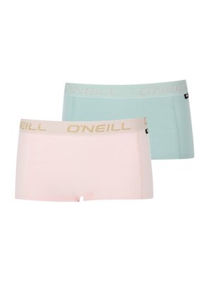 O'Neill O'Neill dames boxershorts 2-pack - light green pink