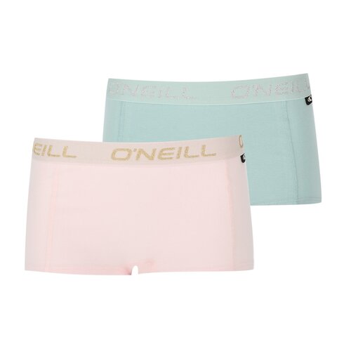 O'Neill O'Neill dames boxershorts 2-pack -light  green pink