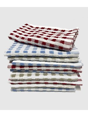 Clarysse Vaatdoeken Geblokt (10-stuks) Clarysse Vaatdoeken Geblokt (10-stuks)