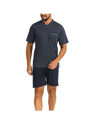 Comte Heren shortama katoen - print