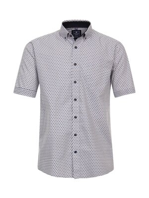 Redmond Heren overhemd korte mouw - allover print