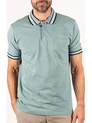 Pre End Heren poloshirt regular fit - field green