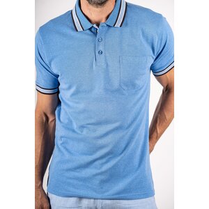 Pre End Heren poloshirt regular fit - water blue