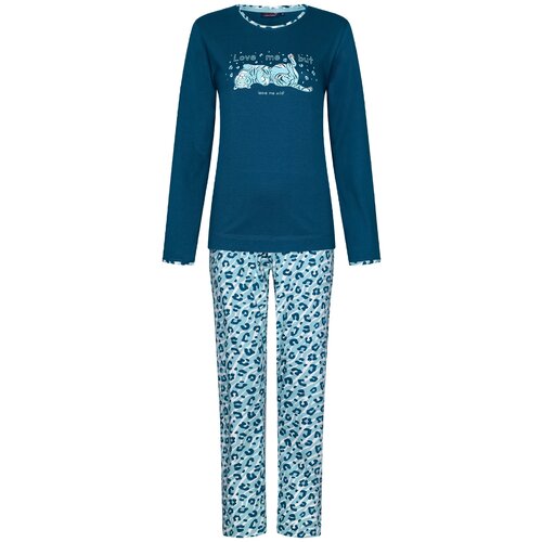 Rebelle by Pastunette Dames pyjama panter - groen