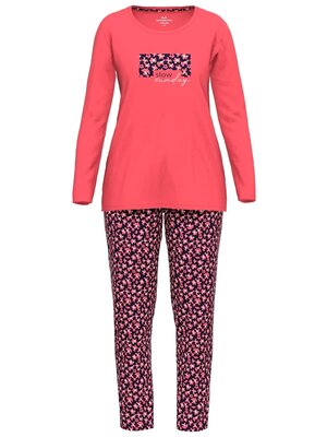 Götzburg Dames pyjama katoen - rood modern