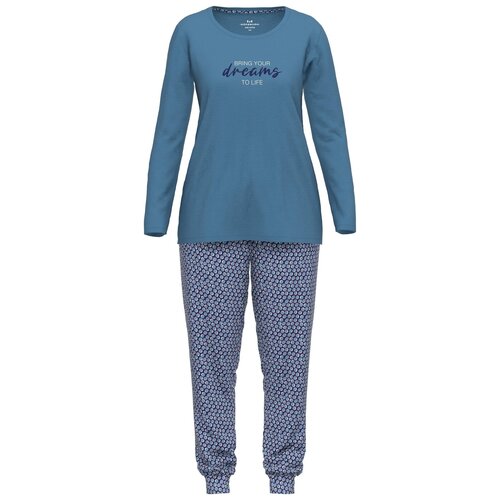 Götzburg Dames pyjama katoen - blauw dreams