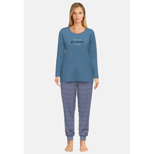 Götzburg Dames pyjama katoen - blauw dreams