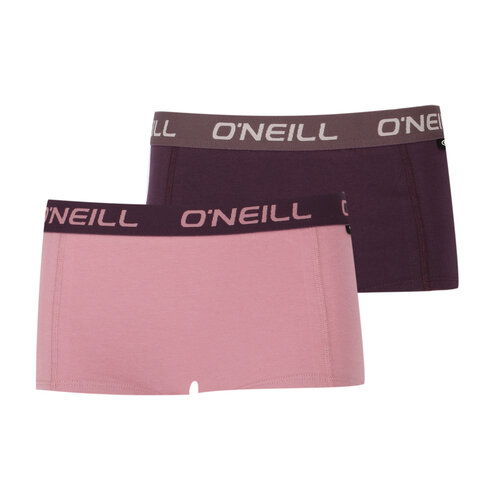O'Neill Dames boxershorts 2-pack - mauve plum