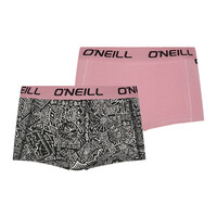 Dames boxershorts 2-pack - wave & plain