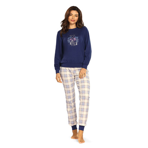 Comtessa Dames pyjama interlock - navy Comtessa Dames pyjama interlock - navy