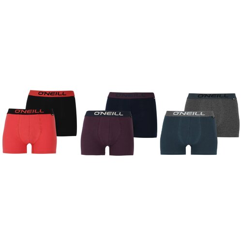 O'Neill O'Neill premium heren boxershorts 6-pack - multicolor