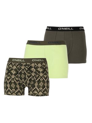 O'Neill Heren Boxershorts 3-pack - multi lime grape