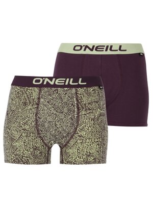 O'Neill Heren Boxershorts premium 2-pack -frozen wave