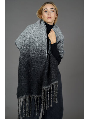 Texo Dames wintersjaal - grey