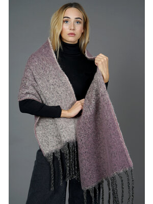 Texo Dames wintersjaal - roze