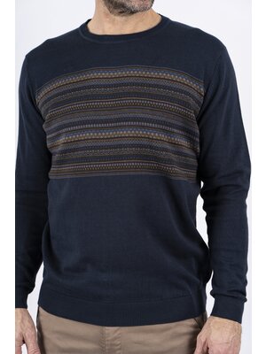Pre End Heren trui winter - noorse print - katoen