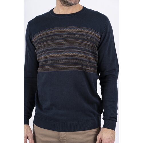 Pre End Heren trui winter - noorse print - katoen Pre End Heren trui winter - noorse print - katoen
