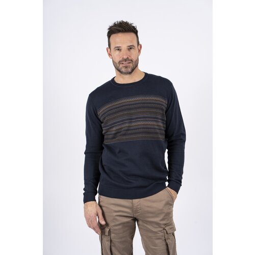 Pre End Heren trui winter - noorse print - katoen Pre End Heren trui winter - noorse print - katoen