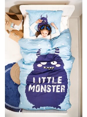 Little Monster Kinder dekbedovertrek - Little Monster - katoen