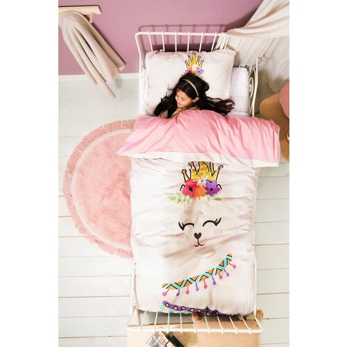 Little Monster Kinder dekbedovertrek - Prinses Alpaca - katoen