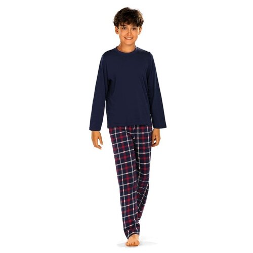 Comtessa Jongens pyjama katoen - happy winter Comtessa Jongens pyjama katoen - happy winter