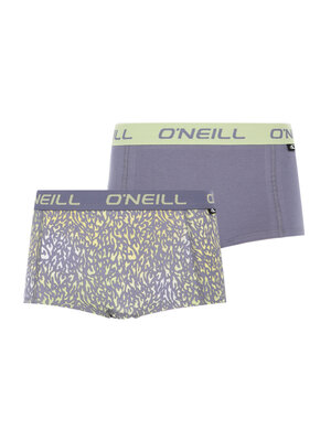 O'Neill Dames boxershorts 2-pack - animal blue print