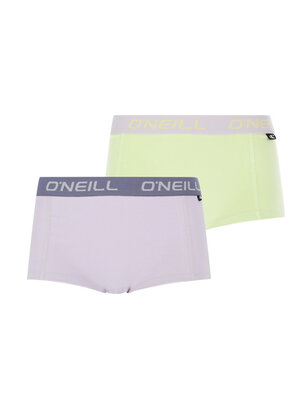 O'Neill Dames boxershorts 2-pack - lila yellow
