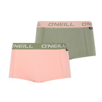 Dames boxershorts 2-pack - blossom green