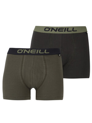 O'Neill Heren Boxershorts premium 2-pack - army green