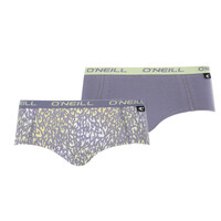 Dames Hipster 2-pack - animal blue