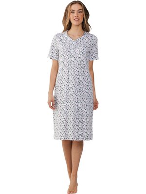 Pastunette Dames nachthemd summer green - 115 cm