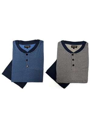 Outfitter Heren pyjama's katoen - voordeelpack