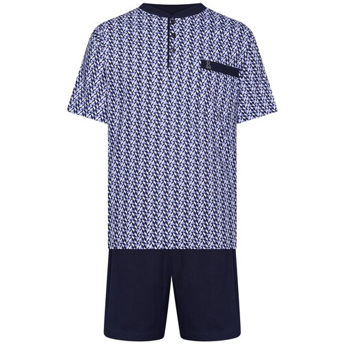 Robson Heren shortama - graphic blauw