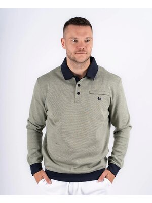 Pre End Heren polotrui sweat - groen