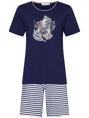 Pastunette Dames shortama katoen - sea breeze