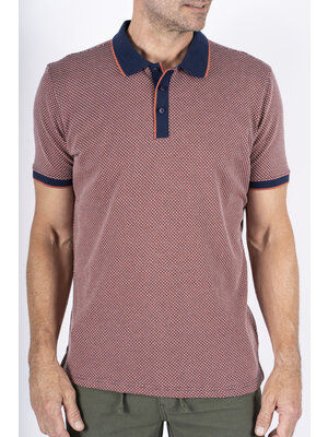 Pre End Heren poloshirt regular fit - henna red