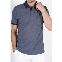 Heren poloshirt regular fit - naval blue