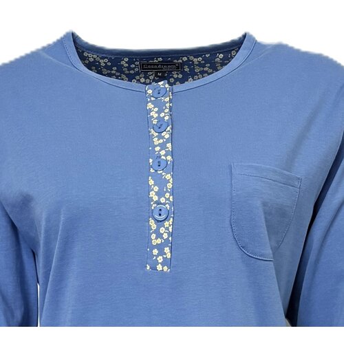Cocodream Dames pyjama katoen - blauw