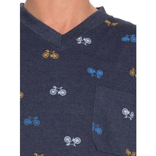 Outfitter Heren shortama bike - blauw Outfitter Heren shortama bike - blauw