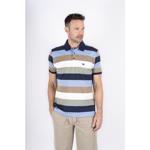 Pre End Heren poloshirt regular fit - multi stripes