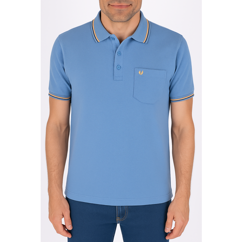 Pre End Heren poloshirt regular fit - fresh blue