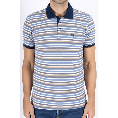 Pre End Heren poloshirt regular fit - gestreept