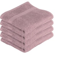 Handdoeken - set van 4 - mauve