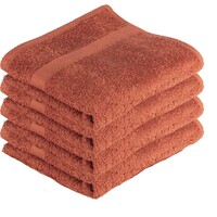 Handdoeken - set van 4 - terra
