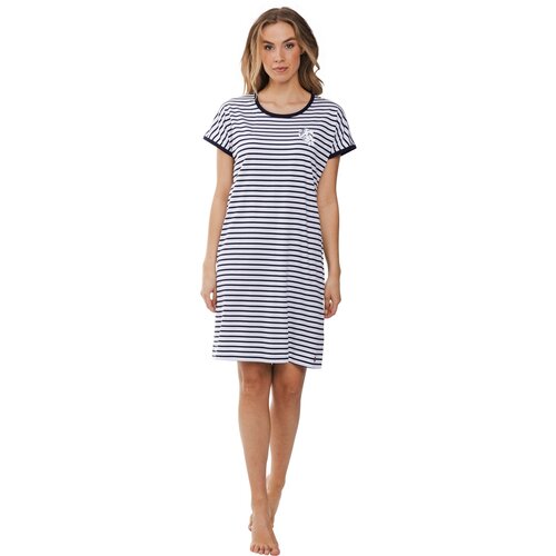 Rebelle by Pastunette Dames nachthemd Dancing Queen - gestreept