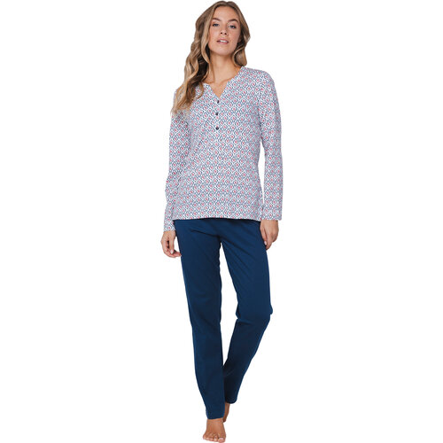 Pastunette Dames pyjama katoen - rose stream