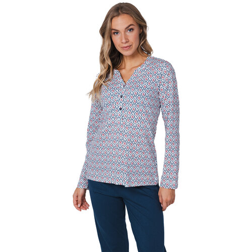 Pastunette Dames pyjama katoen - rose stream